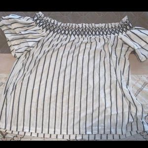 Off the shoulder top